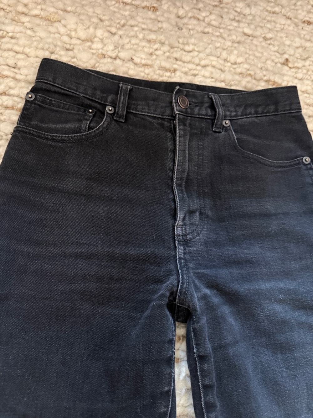 ❤️ $1150 Saint Laurent High-rise straight-leg jeans - Picture 4 of 10